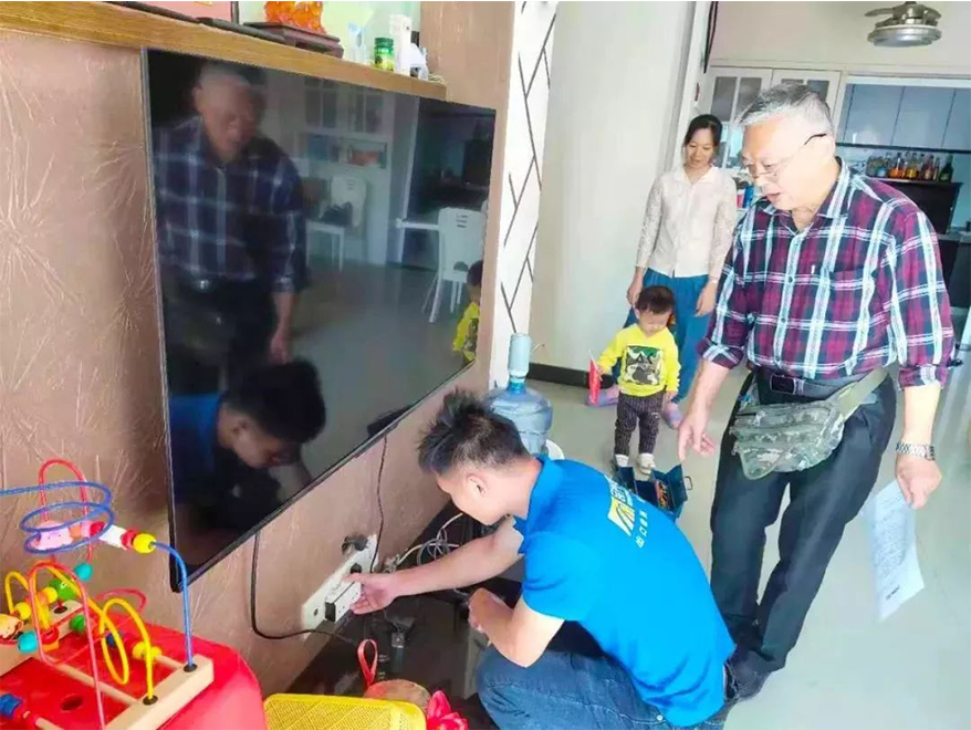 党建引航 | 尊时凯龙电缆点亮小区微心愿，，，为住民递送微服务-党建事情-尊时凯龙