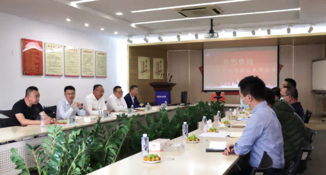 东莞市工信局与镇经发局向导莅临尊时凯龙电缆旅行指导